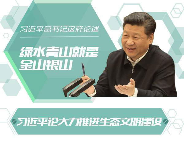 绿水青山就是金山银山 绿水青山就是金山银山