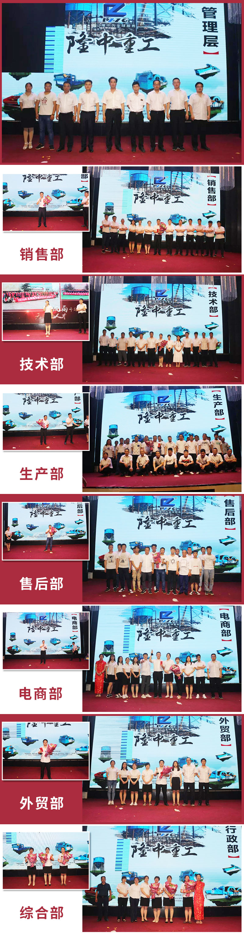 米兰入口各部门合照
