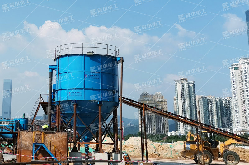 米兰入口三氢净化体污泥浓缩罐