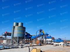 米兰入口承建年产10万吨铸造砂生产线正式投产