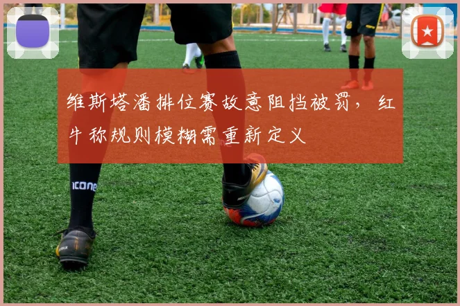 维斯塔潘排位赛故意阻挡被罚，红牛称规则模糊需重新定义